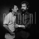 06-09-1982 Cheech & Chong Richard Marin and Tommy Chong alias Cheech & Chong at studio in Amsterdam, September 06, 1982.

[keywords]Posed, Black & White Image[/keywords]